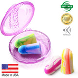 Emballage Moldex Softies 60 paires pratique pour voyage et rangement.