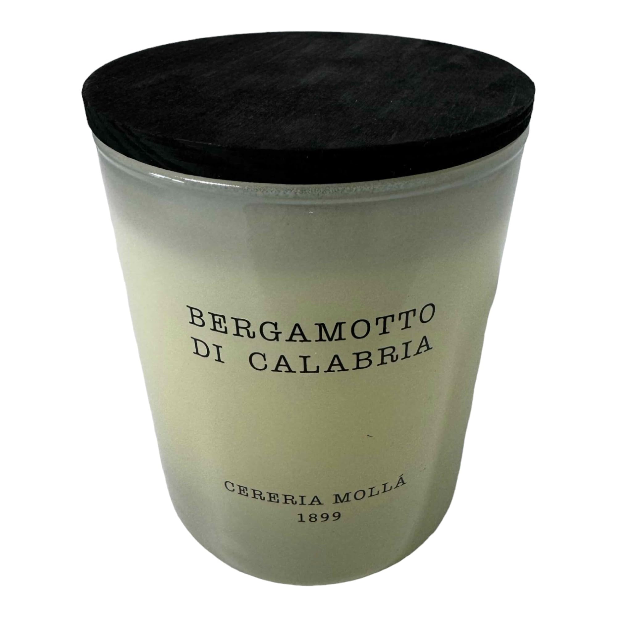 Molla 1899 Bougie Bergamotto-di-Calabria, flamme captivante pour parfumer votre salon
