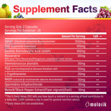 Molorik Pure NMNH gélules 1000 mg pour soutien énergétique quotidien et concentration.