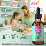 Enfants et adultes utilisant Molorik Pure Zeolite Detox dans leur routine.