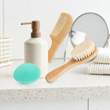 Brosse Molylove pour bébé: poils hypoallergéniques pour peau sensible.