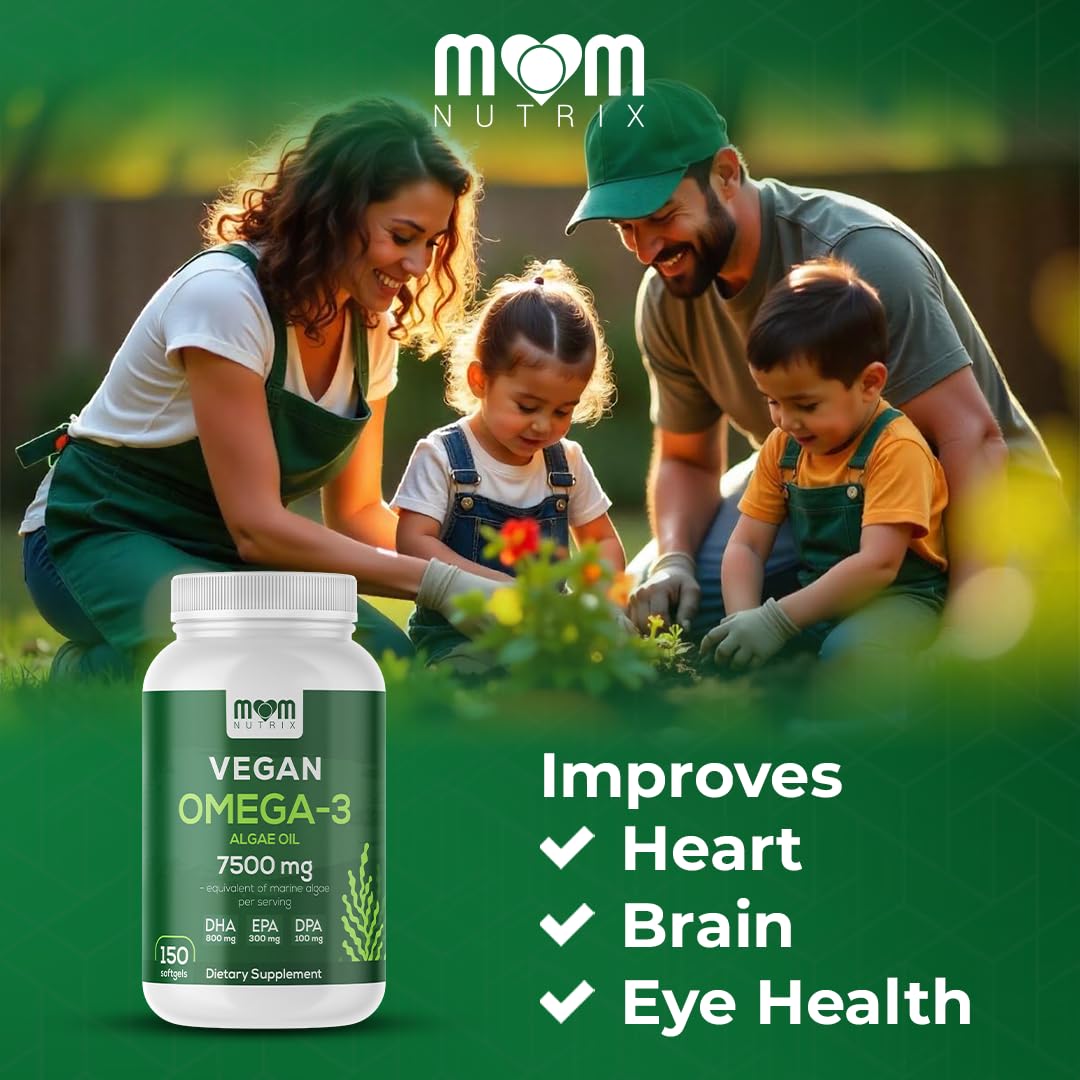 Huile d’algue omega3 MOM NUTRIX, intégration simple à la routine.