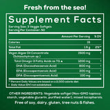 Composition riche en DHA, EPA et DPA, pour une nutrition équilibrée.