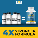 MOM NUTRIX Omega 3: huile issue de poissons sauvages pour résultat naturel.