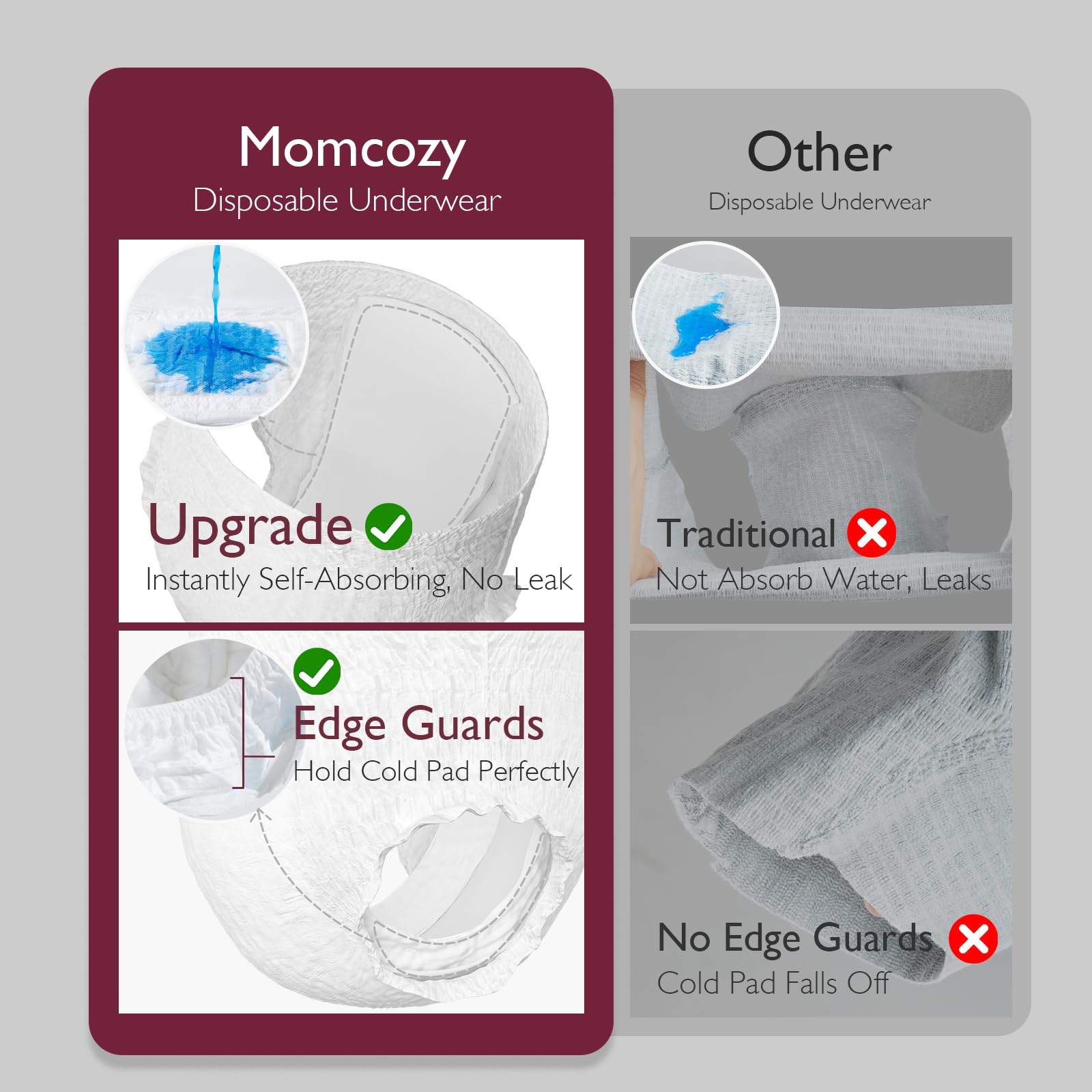 Momcozy bouteille péri-inverse pour un nettoyage ciblé et facile