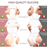 Momcozy brosse doigt bébé silicone ultra-doux pour gencives sensibles.