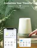 Momcozy lampe nocturne à 7 couleurs, ambiance apaisante pour la chambre.