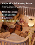 Sons nature et berceuses Momcozy pour calmer bebe et faciliter les siestes