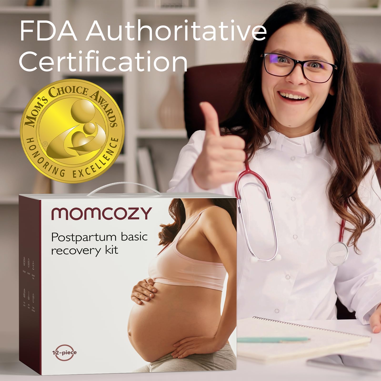 Momcozy tampons d'allaitement jetables pour gérer l'afflux post-partum