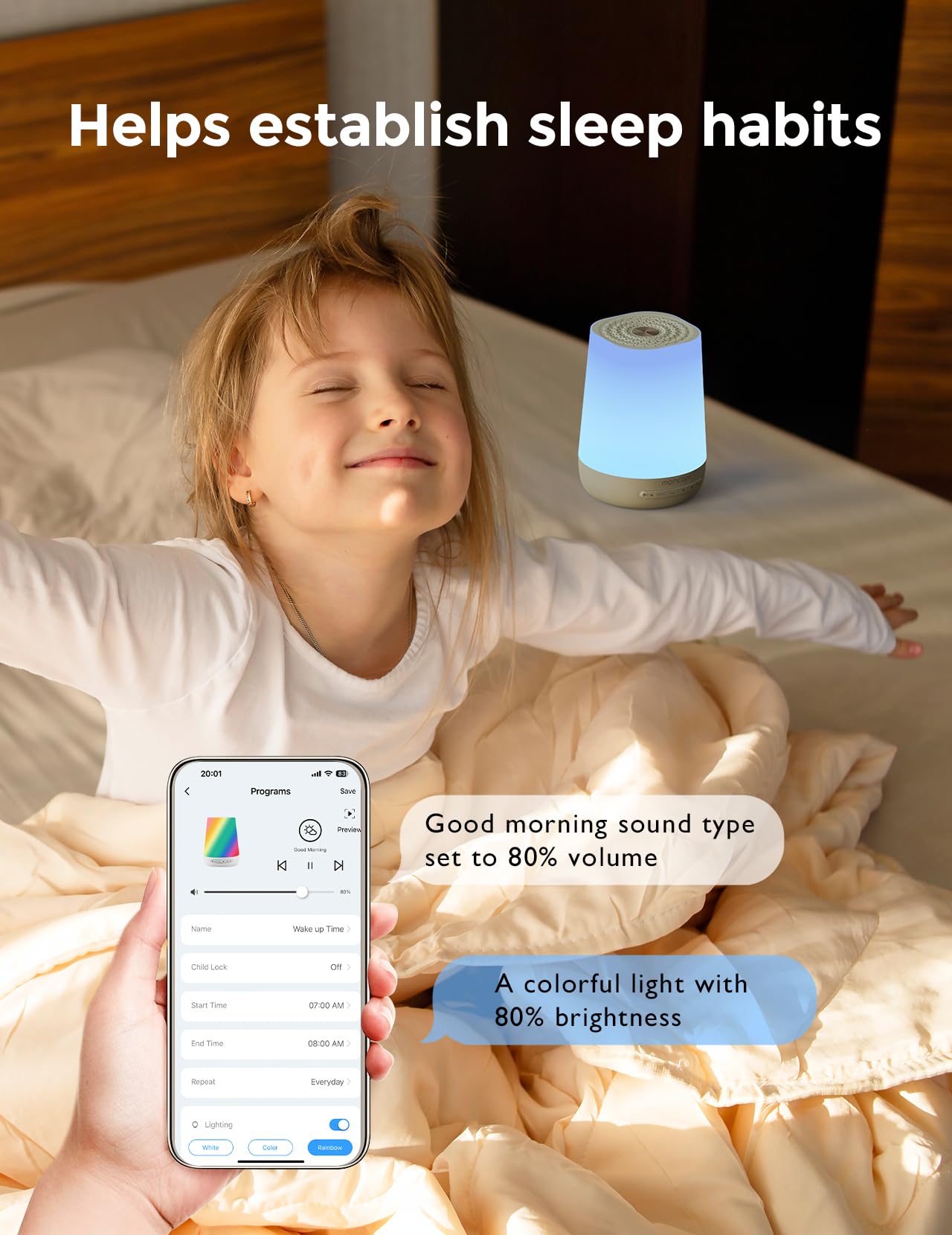 Momcozy utilisation nocturne avec bébé, routine du coucher facilitée.
