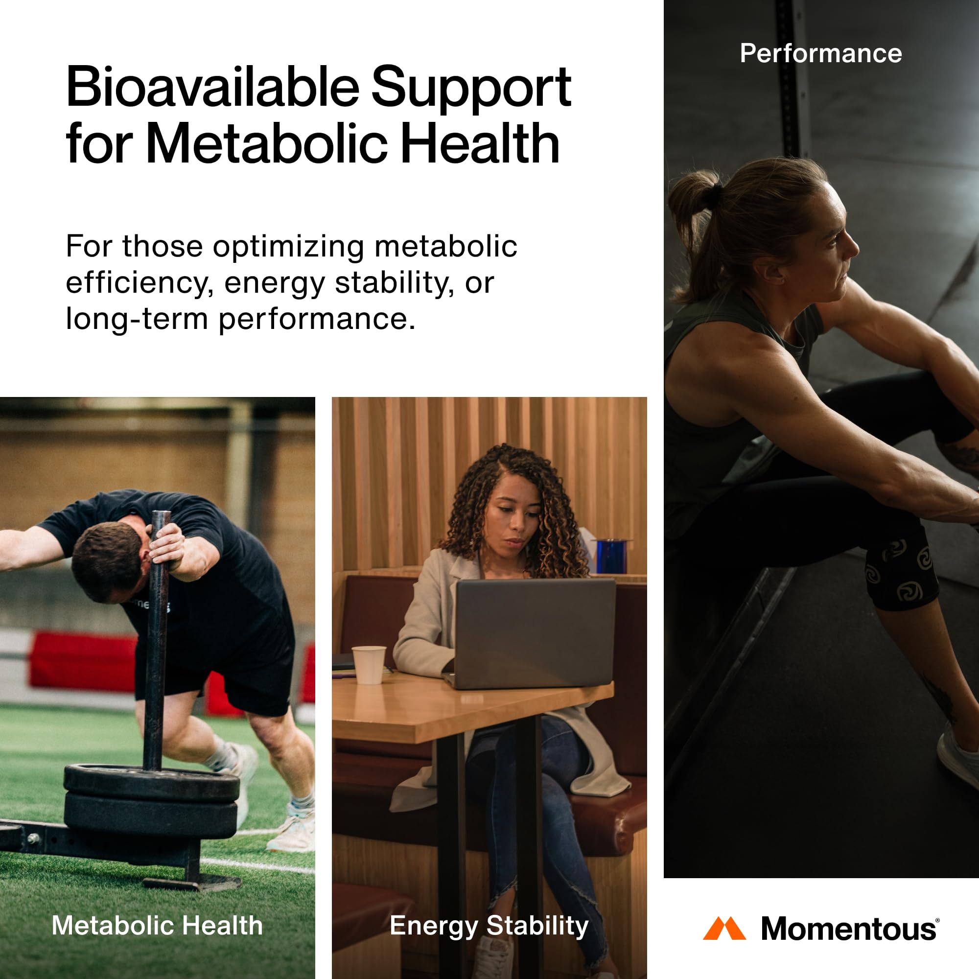 Gros plan sur capsules Momentous Berberine, absorption potentiellement élevée.