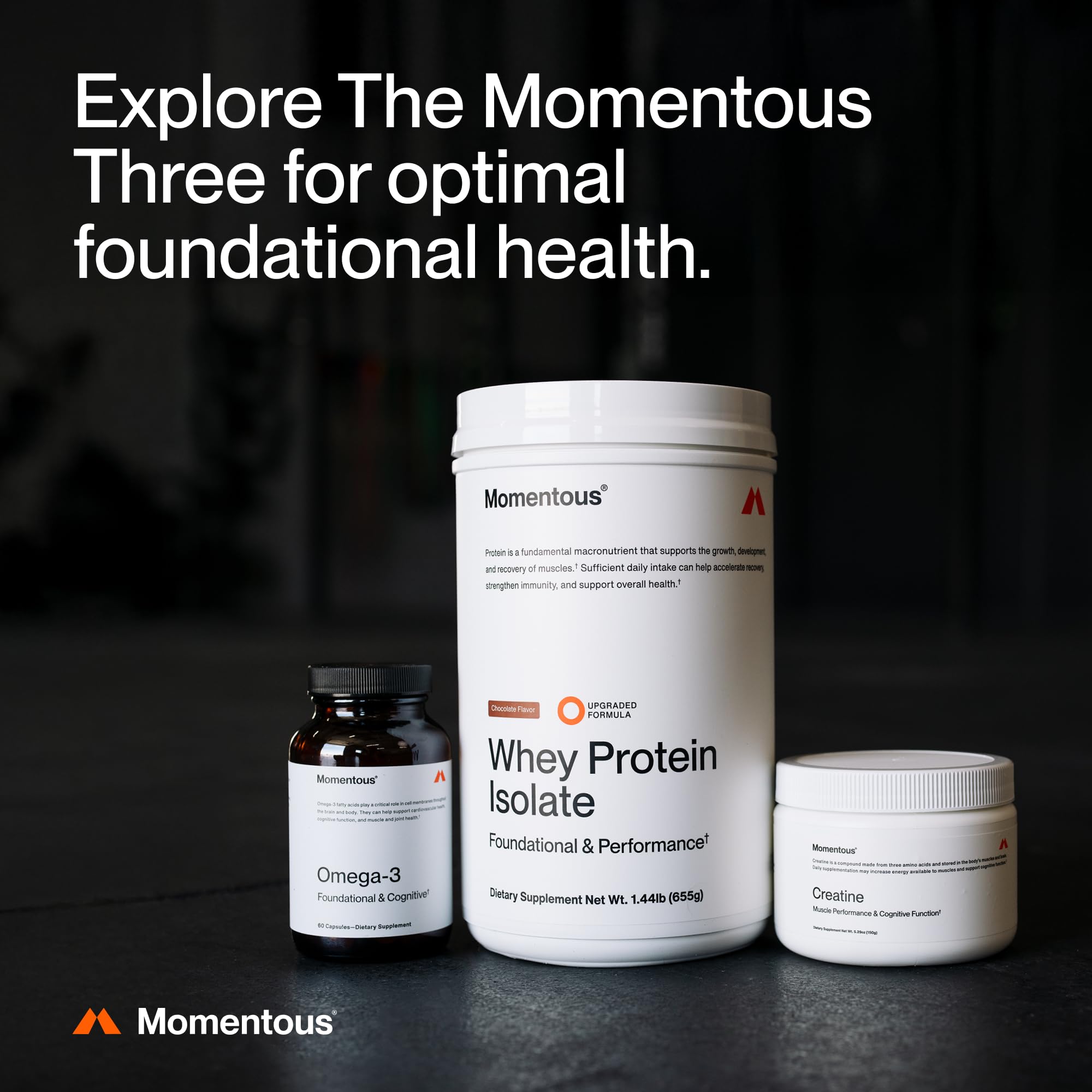 Momentous Bouteille-doseur: utilisation quotidienne simplifiée.