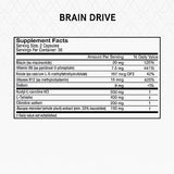 Momentous Brain Drive : capsules dans la boîte, rangement pratique.