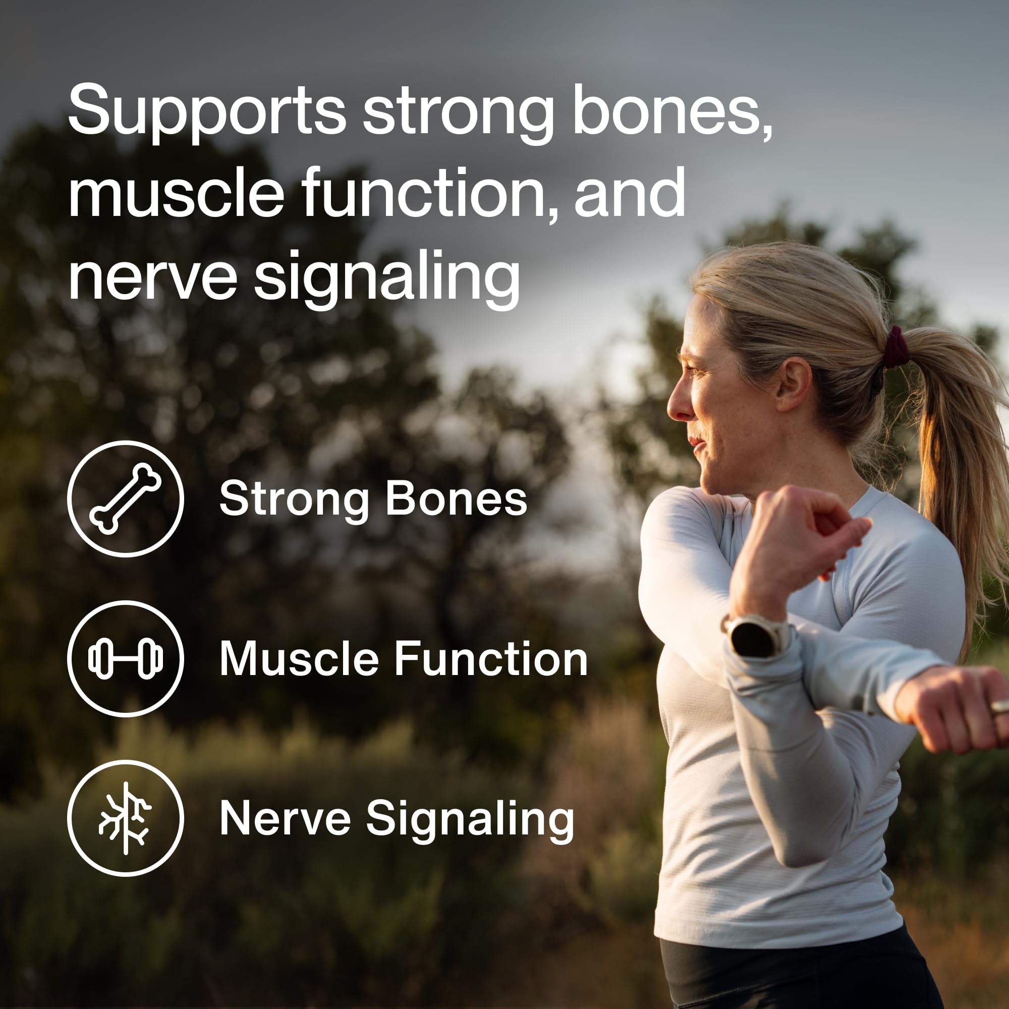 Momentous Calcium - comprimés dans le flacon, prise quotidienne pratique