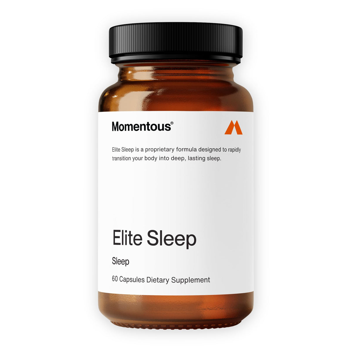 Momentous Elite Sommeil – bouteille: rituel nocturne calme et reposante.