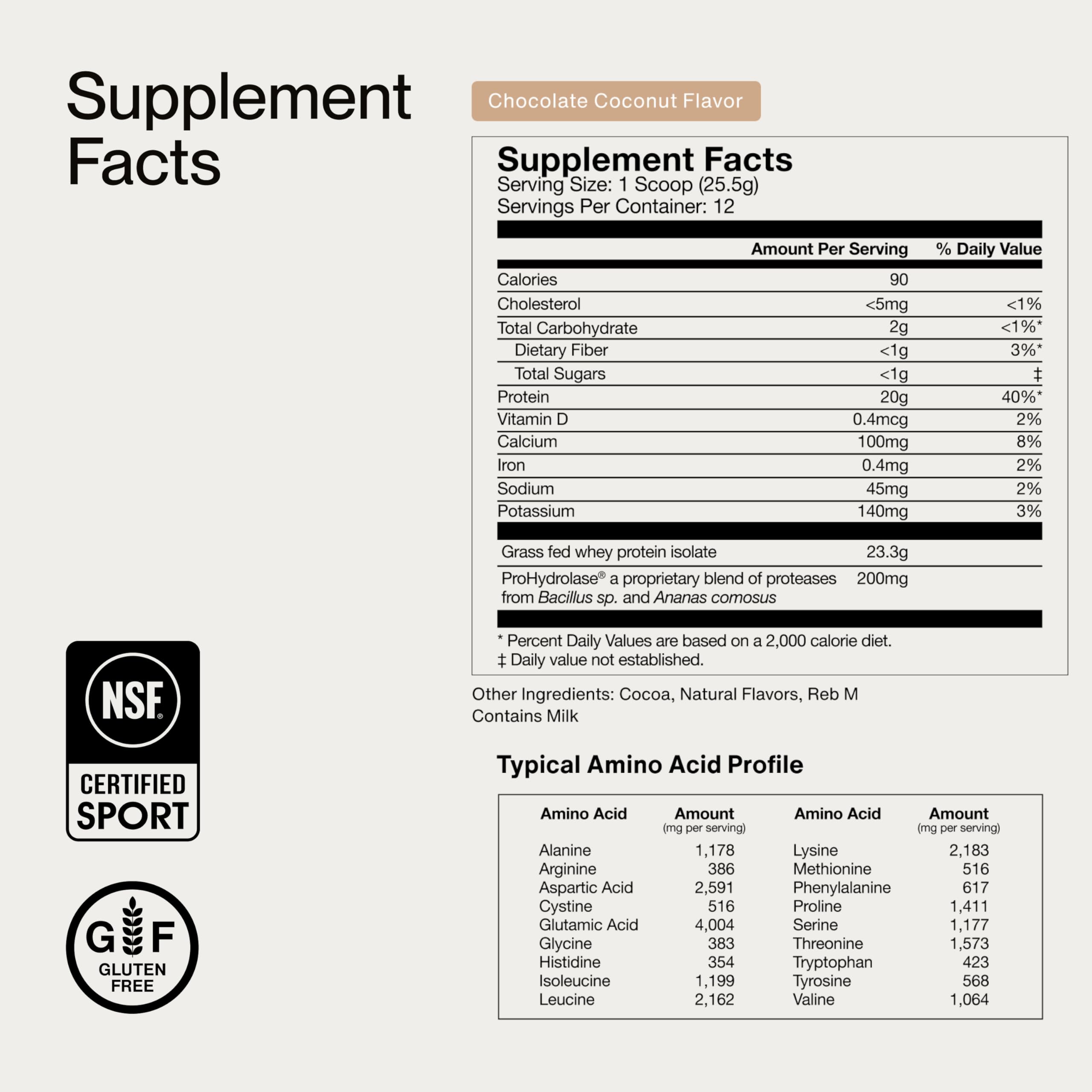 Momentous Essential Chocolat Coco, 12 portions pratiques pour l'usage quotidien.