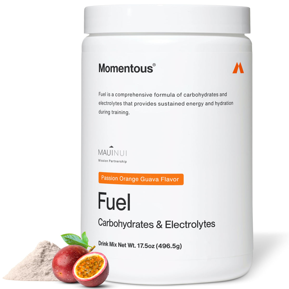 Momentous Fuel boisson intra-entraînement dans flacon, énergie soutenue pendant l'effort.