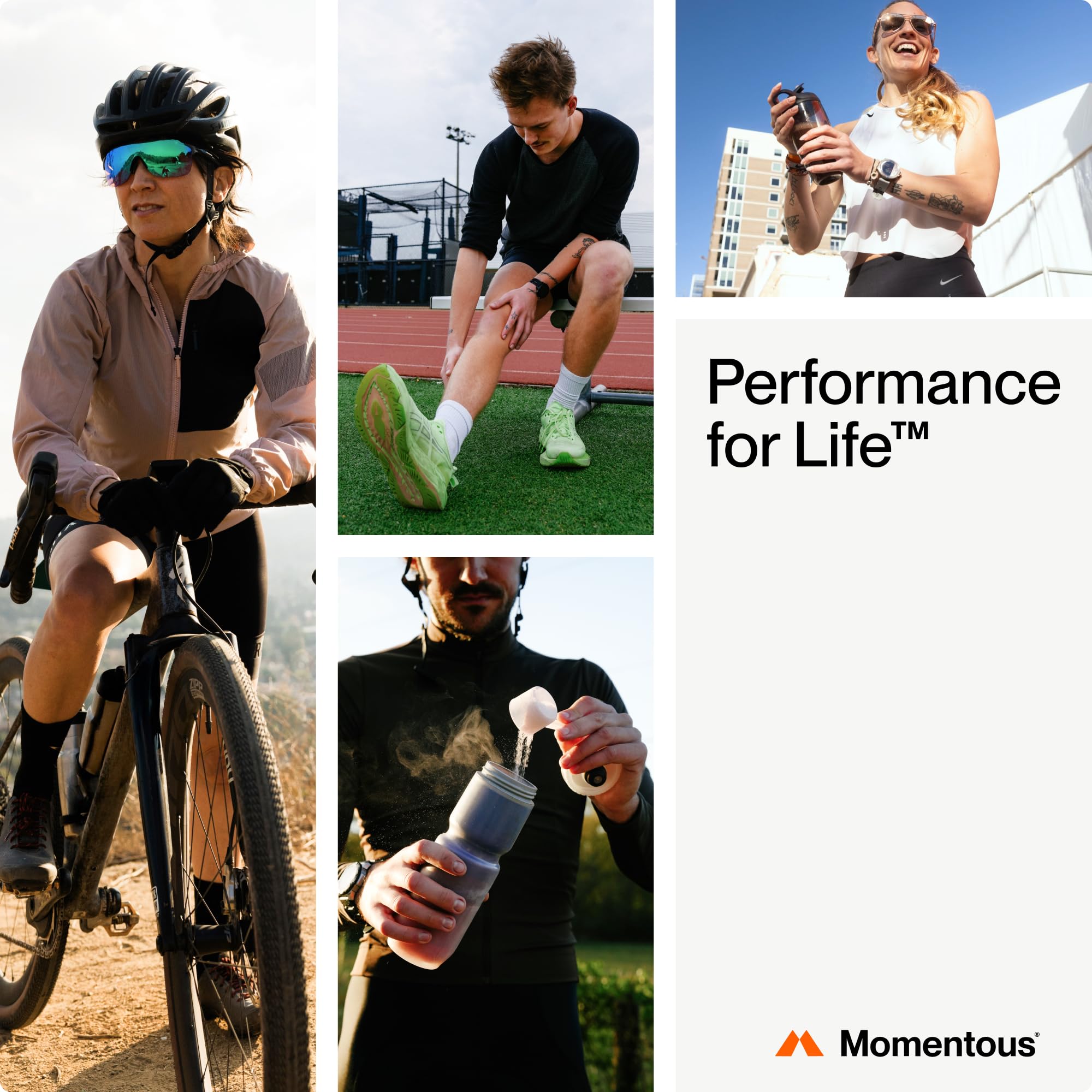 Momentous Fuel certifie NSF, norme sport, sécurité et pureté garanties.