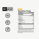 Momentous Fuel couleur mangue dans le verre: boisson rafraîchissante pendant l'effort