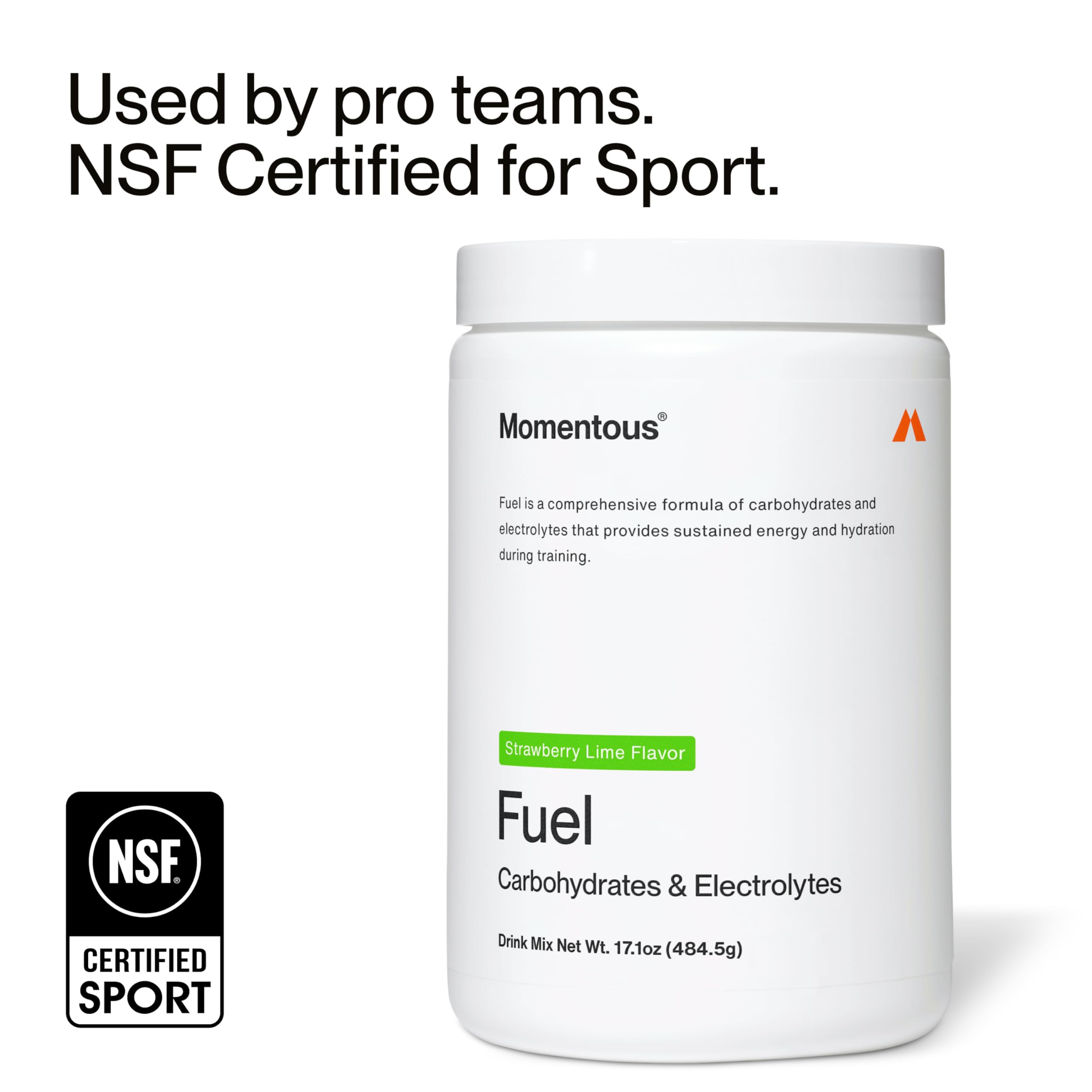 Électrolytes Momentous Fuel, hydratation et soutien musculaire.