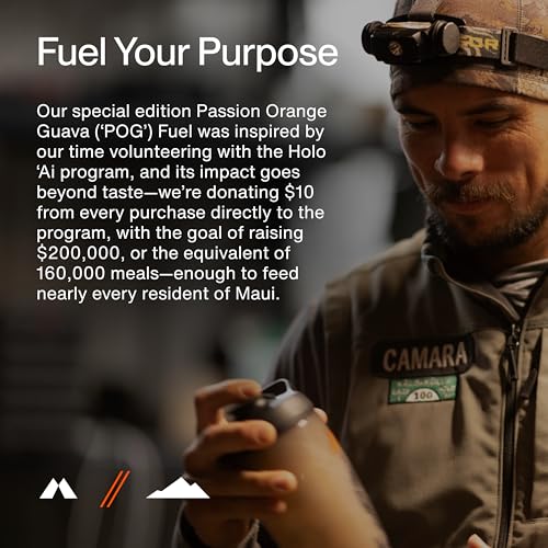 Gourde Momentous Fuel prête à l'emploi pour les séances.