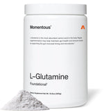 Momentous L-Glutamine en poudre soutient la digestion et l'équilibre intestinal.