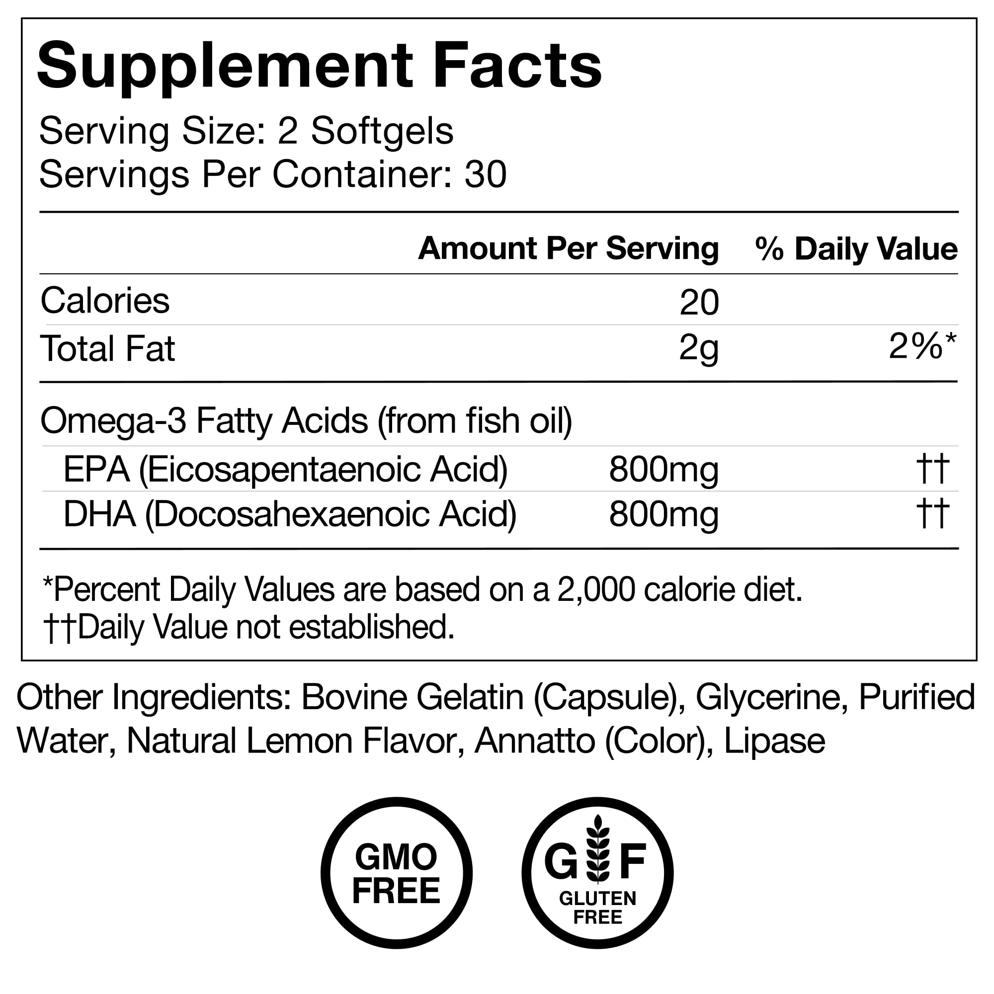 Momentous Omega-3 : recommandations de stockage au réfrigérateur.