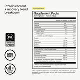 Momentous Recovery - Saveur vanille agréable et mélange sans grumeaux après l'entraînement