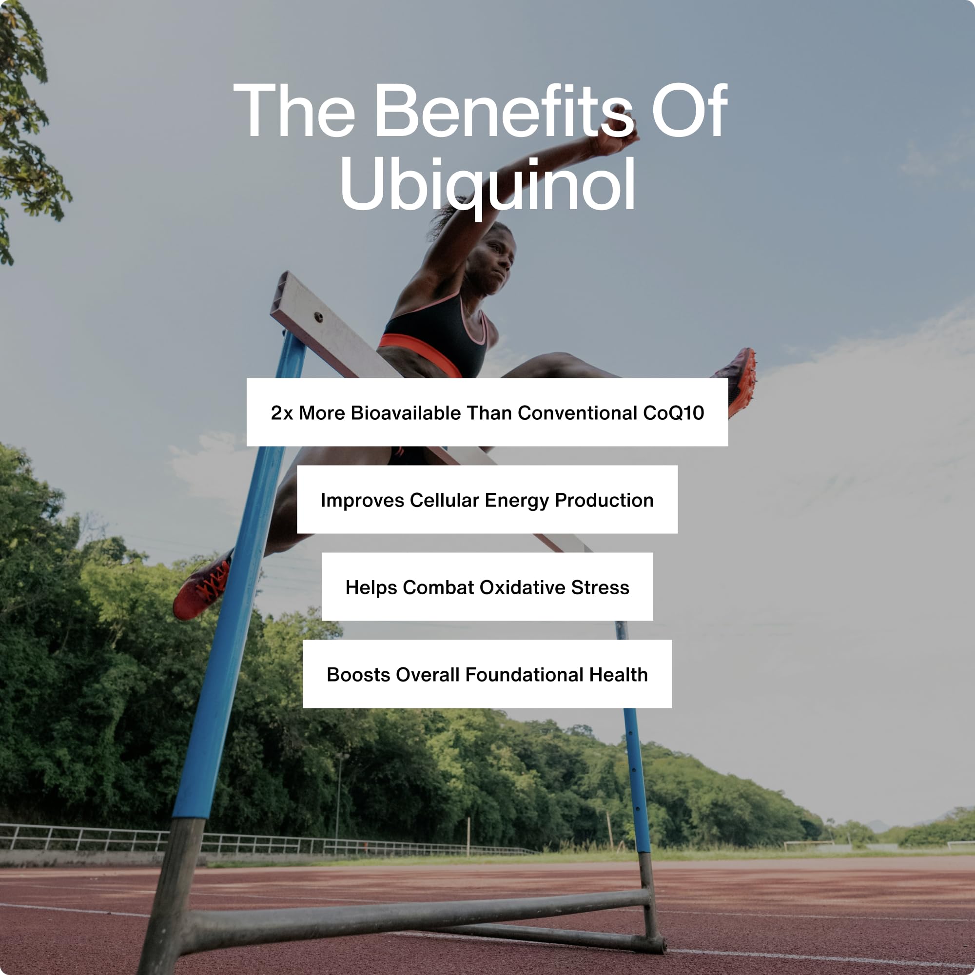 Momentous Ubiquinol, gélules molles faciles à avaler pour une utilisation pratique.