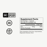 Momentous Zinc Picolinate, boite 60 portions : format pratique pour la routine.