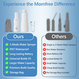 Momfree bidet portable charge USB-C rapide pour une utilisation rapide.