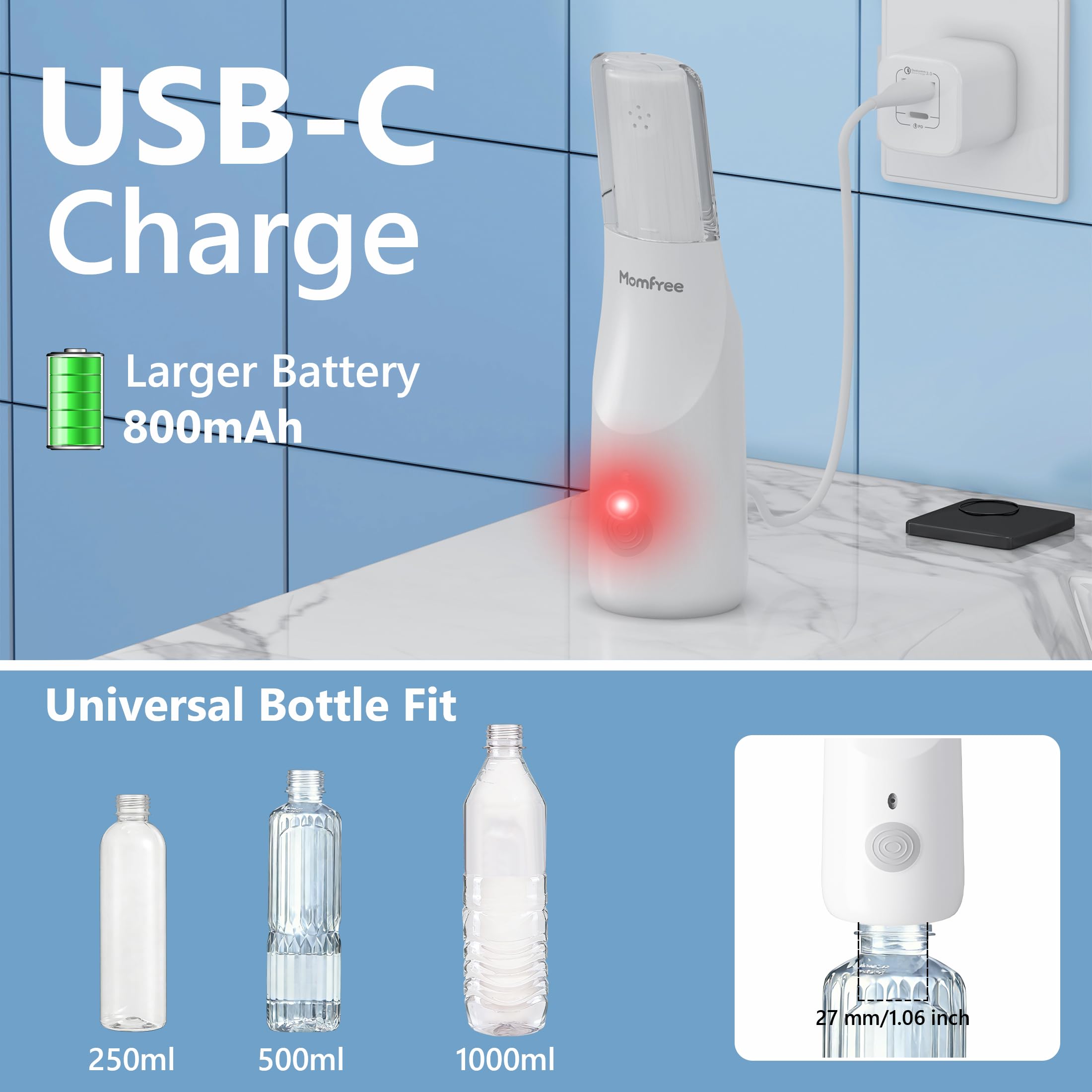 Momfree bidet portable étui de rangement inclus pour le transport.
