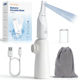 Momfree bidet portable voyage 350 ml pour une hygiène pratique en déplacement.