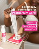 Marque Mommy First – Liner postpartum humides, pratiques et propres pour usage quotidien.