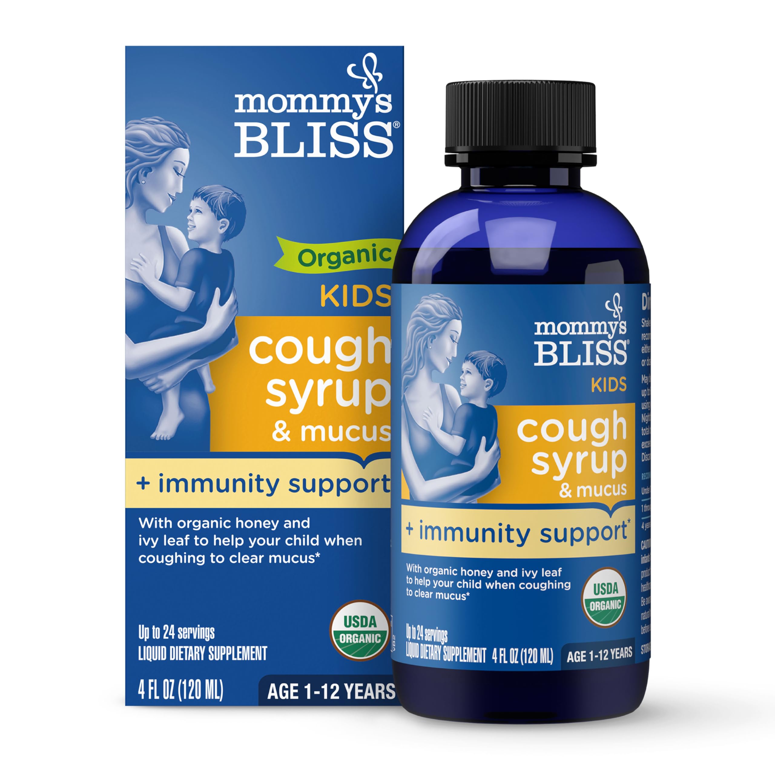 Flacon Mommy's Bliss Sirope Enfant, pour apaiser les irritations de la gorge