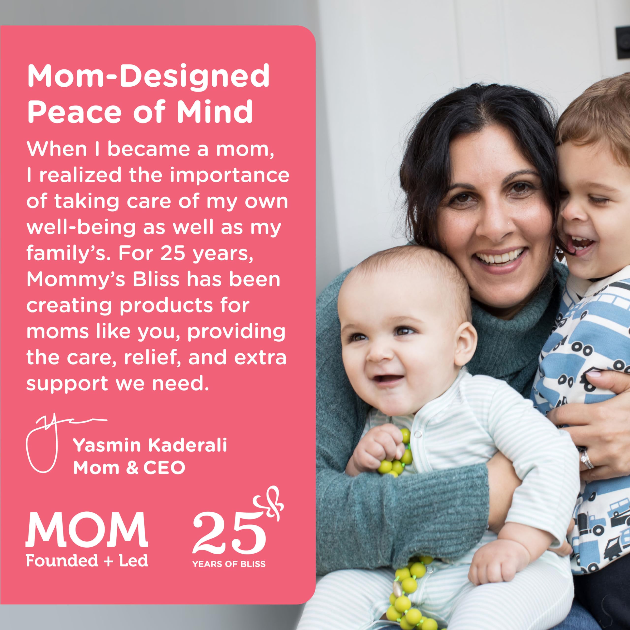 Mommy's Bliss Capsules Faciles à Avaler – dosage quotidien clair