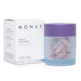MONAT IR – Bouteille-doseur facilitant l’usage quotidien du complément capillaire.