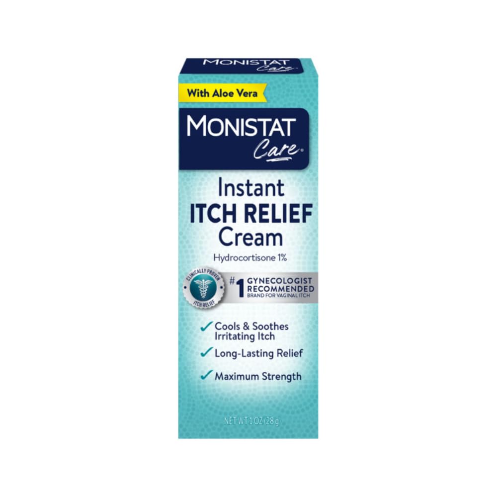 Monistat Crème Relief Peau Non Grasse adaptée aux peaux sensibles.