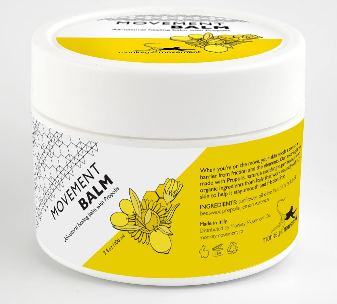 Monkey Movement crème anti-chafing — bouteille prête à l'emploi pour le confort après l'effort.