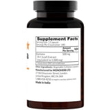 MONOHERB Damiana 500 mg, capsules transparentes, faciles à avaler et pratiques