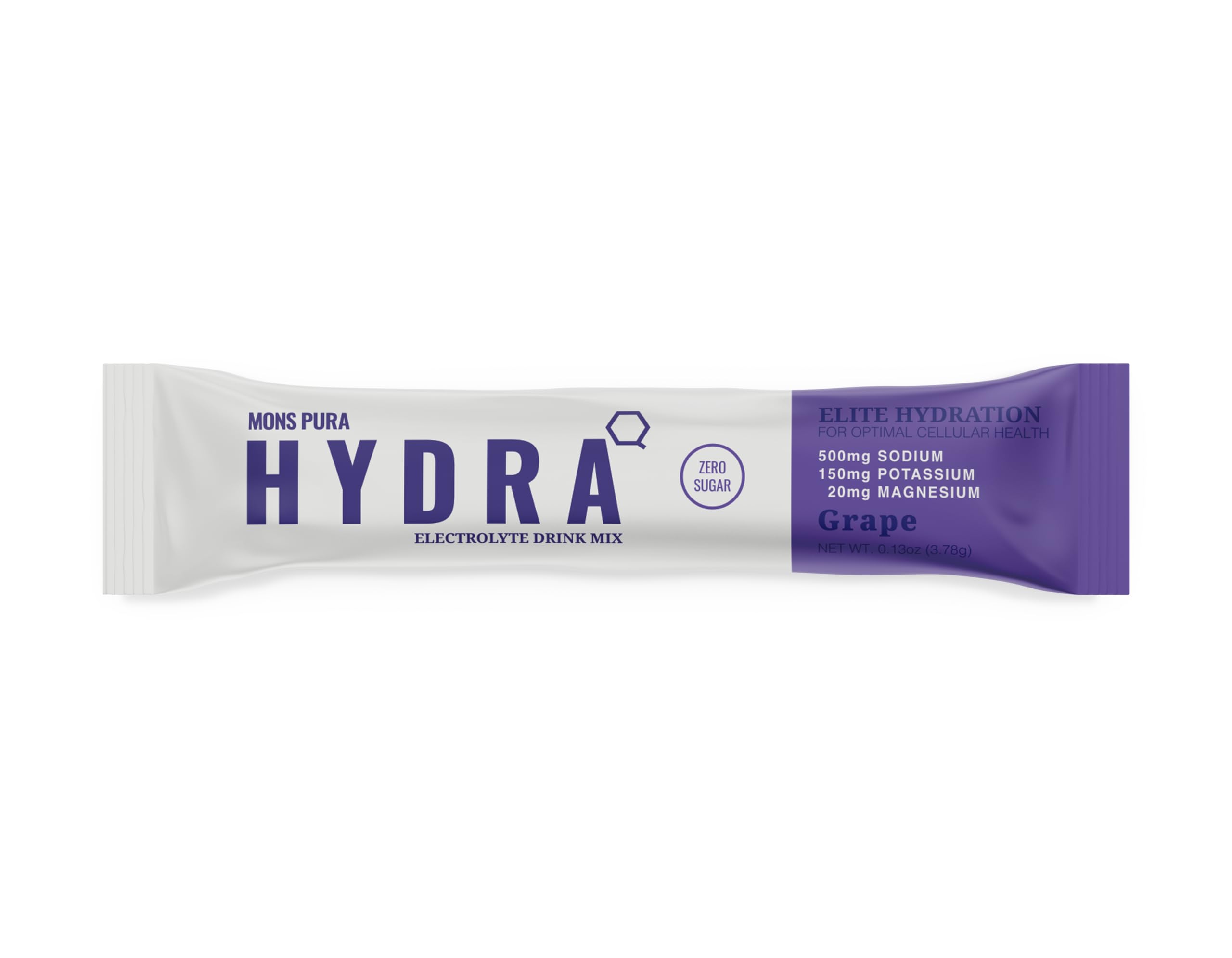 Mons Pura Hydra eau glacee, boisson rafraîchissante sans sucre ajouté.