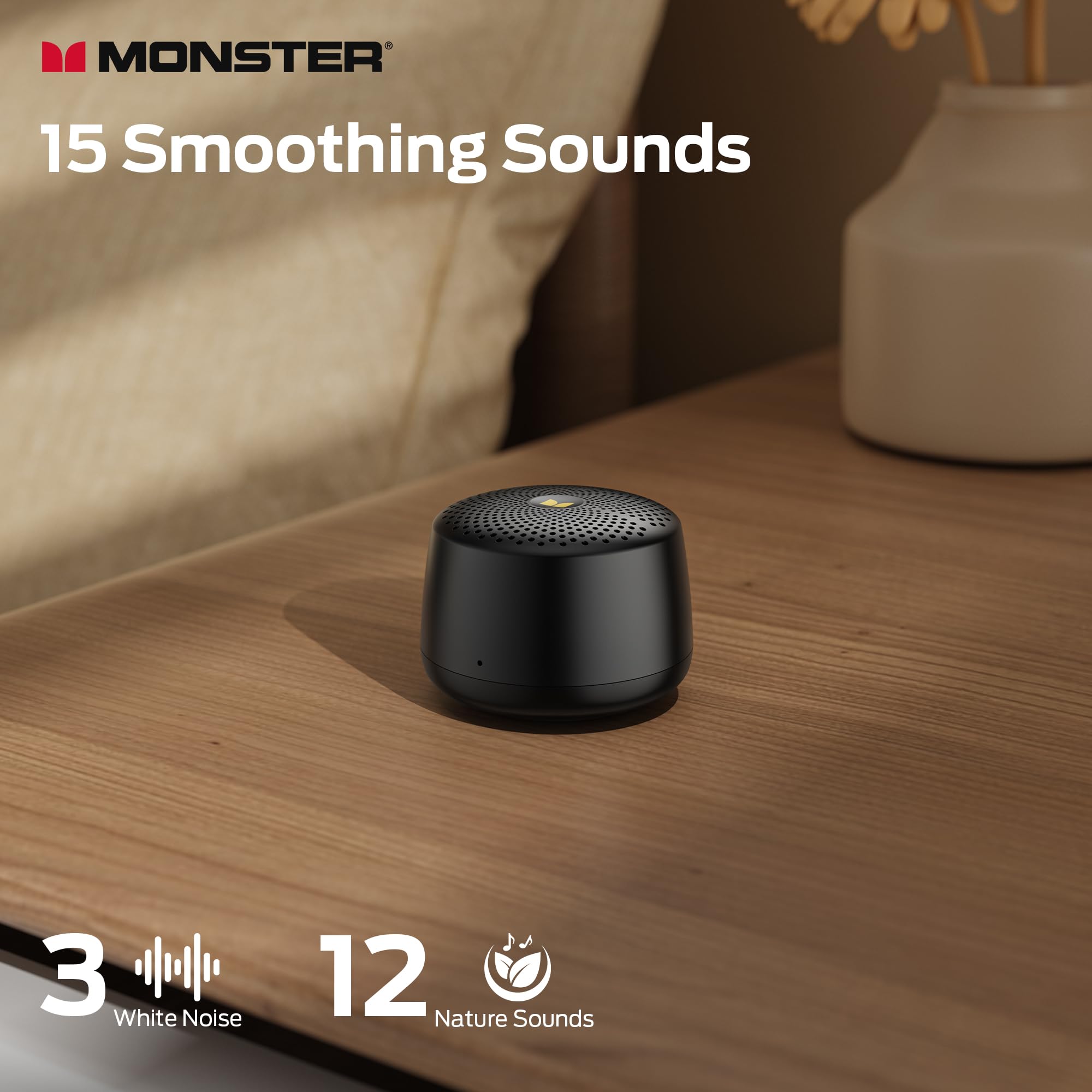 Monster Nano S36 15 sons naturels pour ambiance apaisante