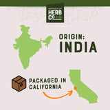 Conditionnement frais et hermétique de poudre de séné MONTEREY BAY HERB CO.