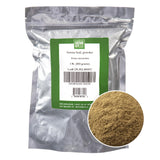 Poudre de séné MONTEREY BAY HERB CO prête à infuser pour tisanes et préparations.