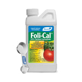 Monterey FOLI-CAL flacon et étiquette, solution pratique pour l'apport en calcium foliaire.