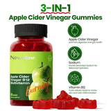 Gommes NEWELLME Montue cidre de pomme – zoom sur la texture et couleur naturelle.