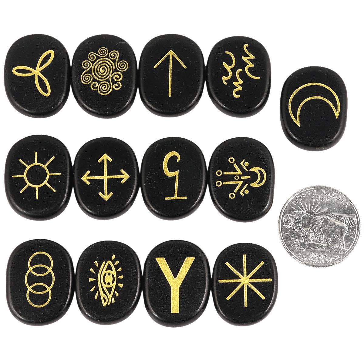 Ensemble divination obsidienne de mookaitedecor pour méditation et rituels.
