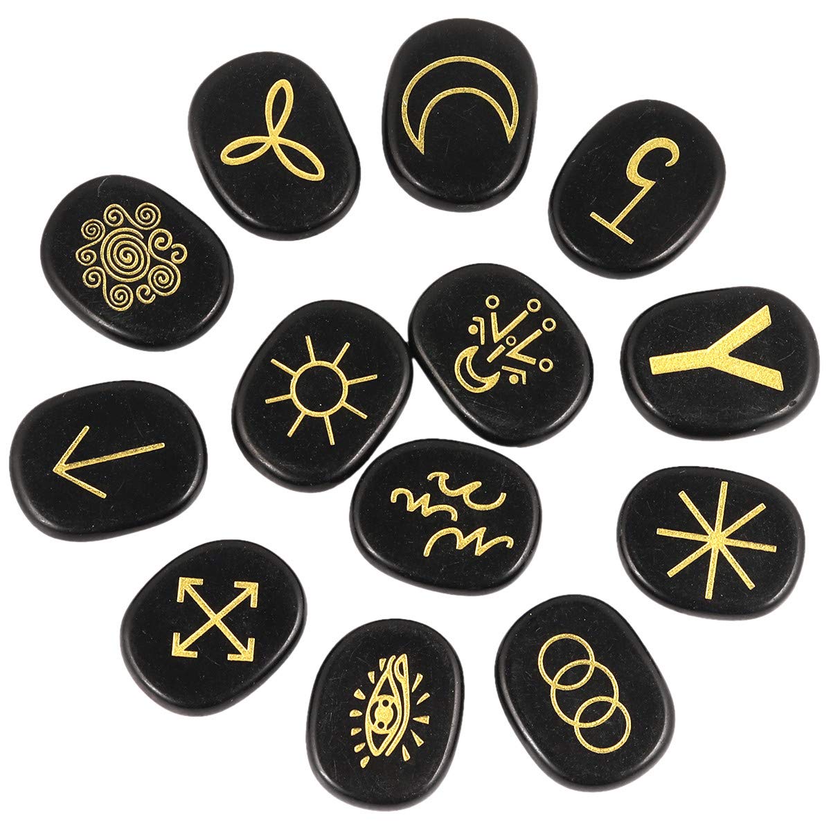 Pierre obsidienne de méditation par mookaitedecor, pour focus intérieur.