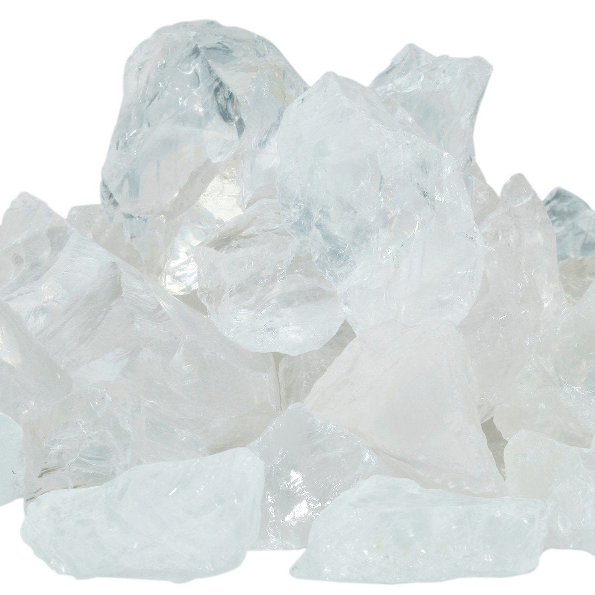 Mookaitedecor quartz brut – pierres claires idéales pour bijoux et décoration zen.
