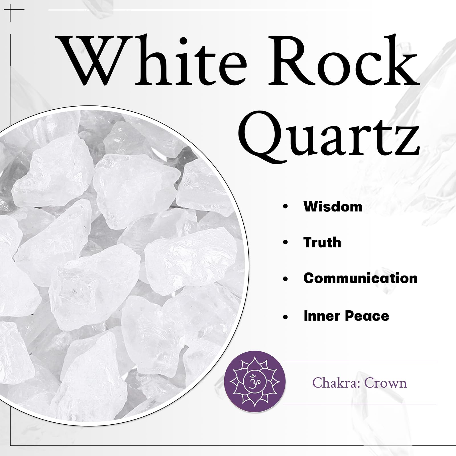 Mookaitedecor quartz brut – variété de formes pour polissage et travail des pierres.